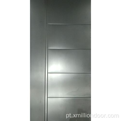 Folha de porta de metal de design moderno
